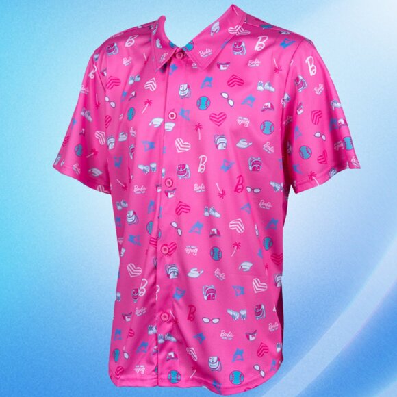 Toronto Blue Jays x Barbie Game Day Collectible Hawaiian Shirt - Limited Edition - Picture 6 of 7